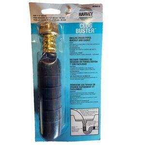 Harvey's  Clogbuster  1 in. Rubber Drain Unclogger